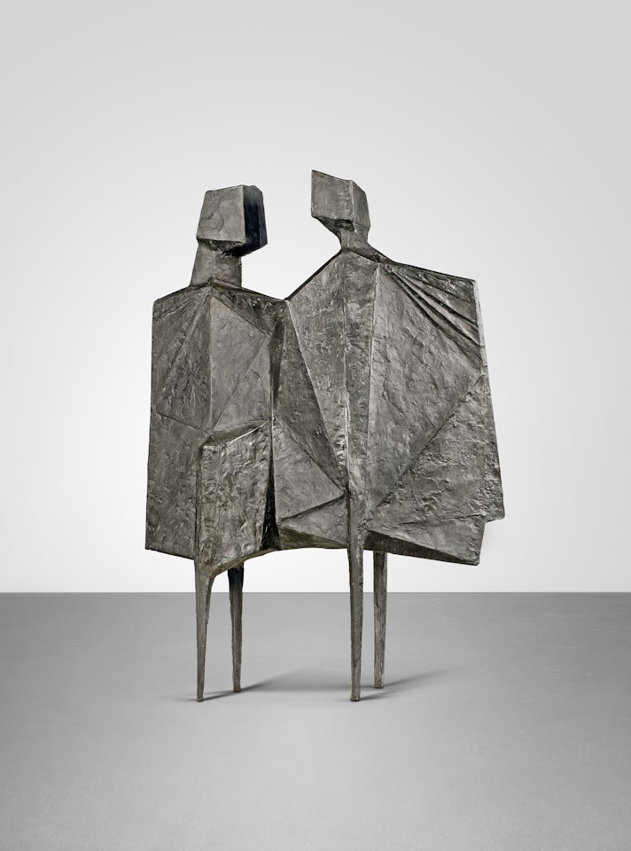 Two Watchers V Second Version by Lynn Chadwick