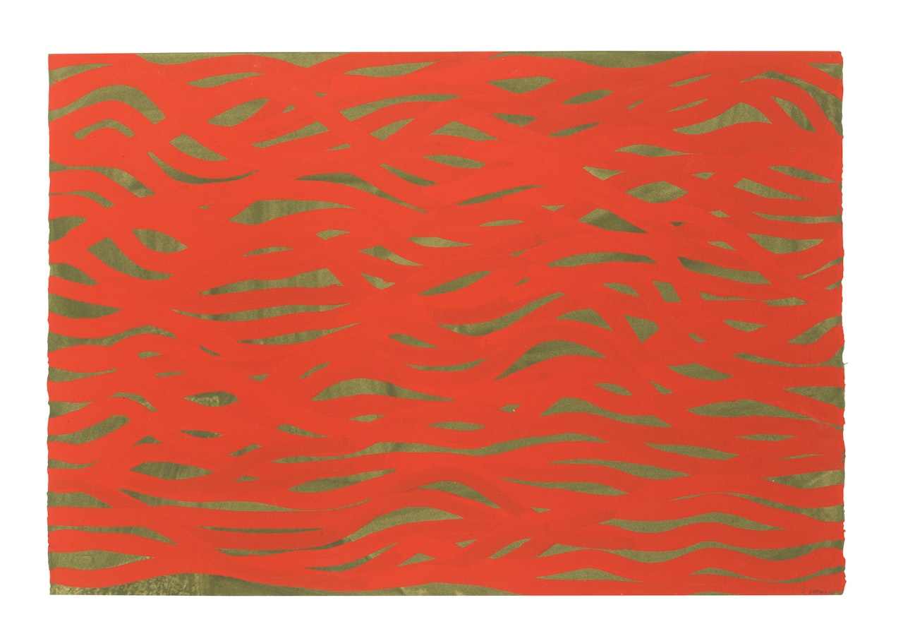 Tangled Bands by Sol LeWitt