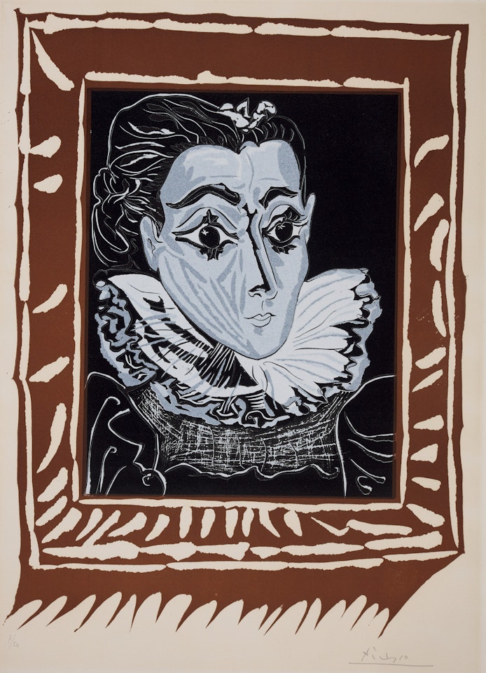 Portrait de Jacqueline à la fraise by Pablo Picasso