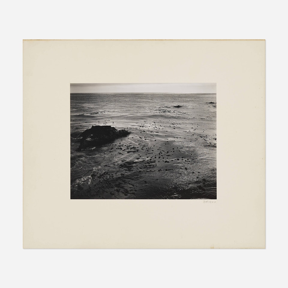 Sea and Kelp, Point Lobos by Edward Weston