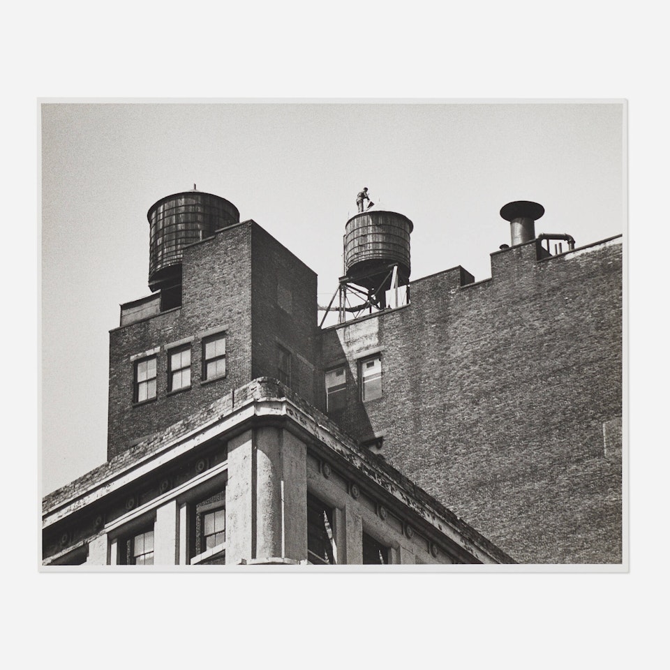 Untitled (New York Rooftop) by André Kertész