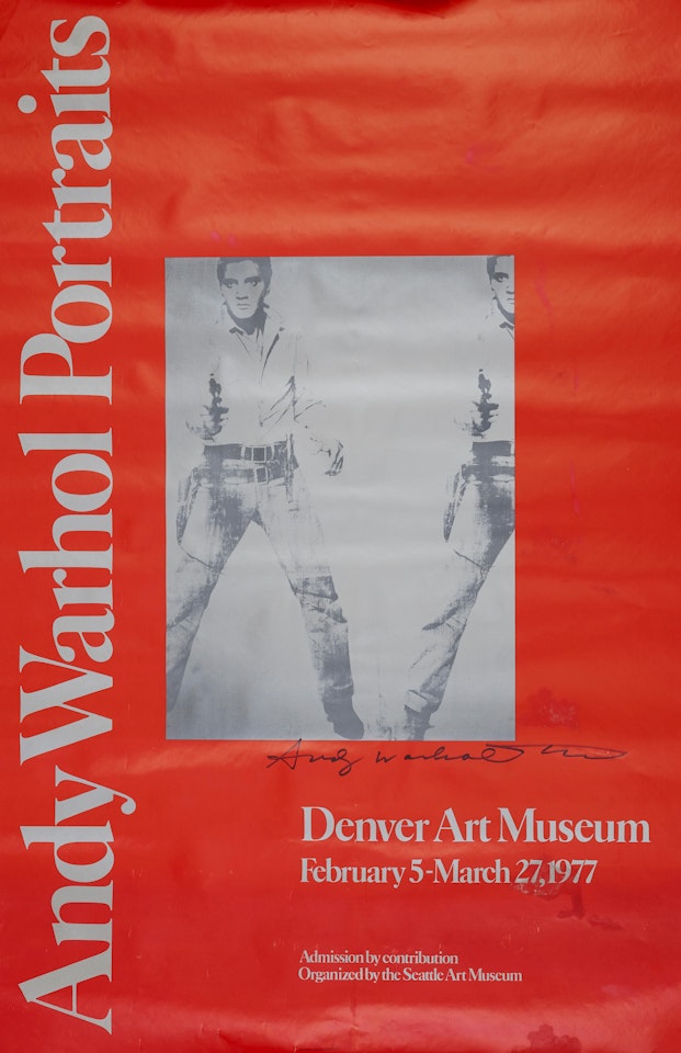 Double Elvis, Denver Art Museum Poster by Andy Warhol