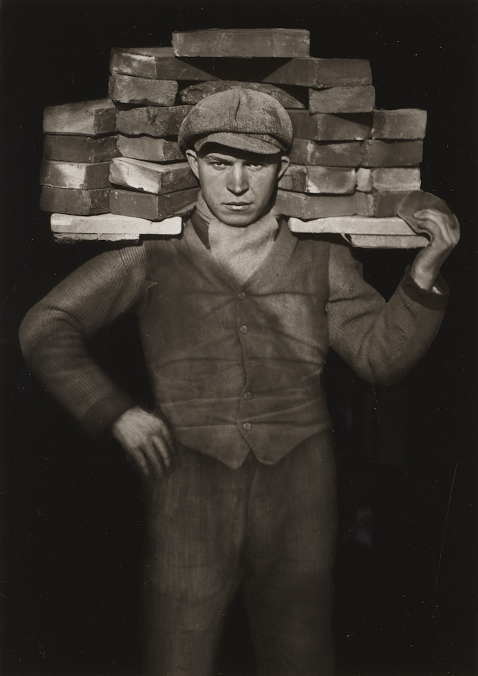 Bricklayer by August Sander