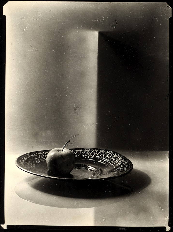 Still-Life, Apple on Plate by Josef Sudek