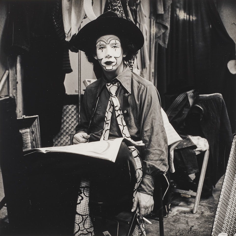 Clown with Long Tie (II) by Peter Hujar