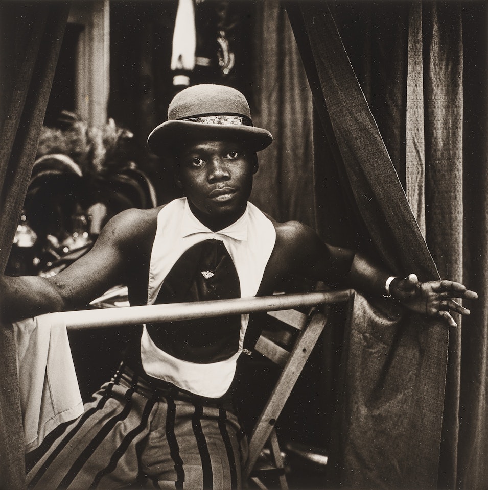 Young Circus Performer in Hat by Peter Hujar