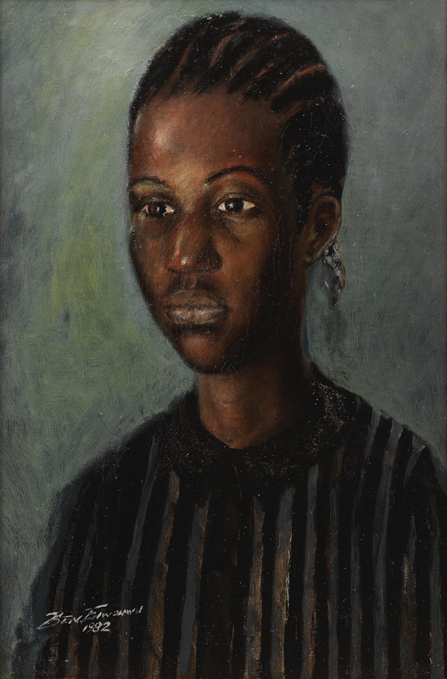 Portrait of Tonkin Jackson by Ben Enwonwu