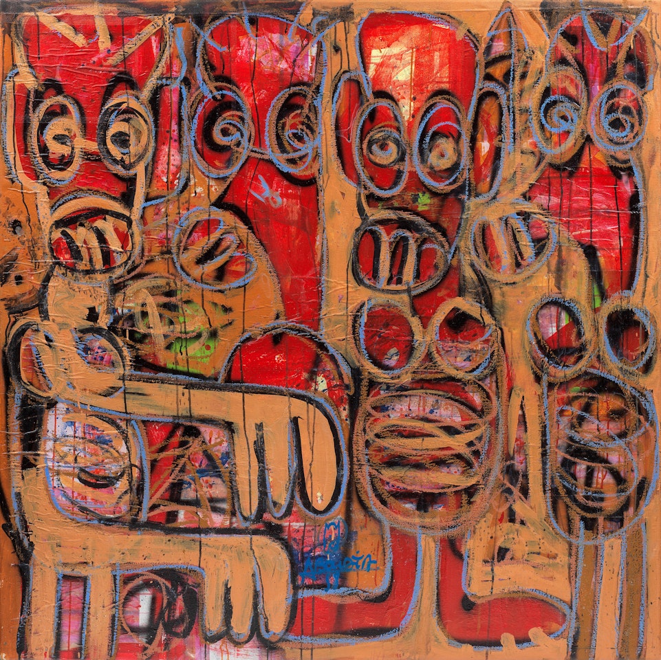 Untitled by Aboudia Abdoulaye Diarrassouba