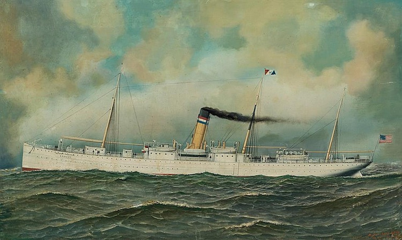 "US Army Transport Egbert" by Antonio Jacobsen