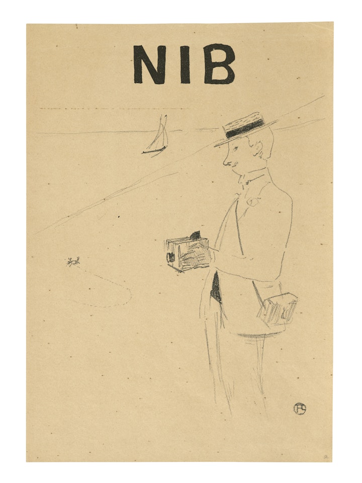 Le photographe-amateur by Henri de Toulouse-Lautrec