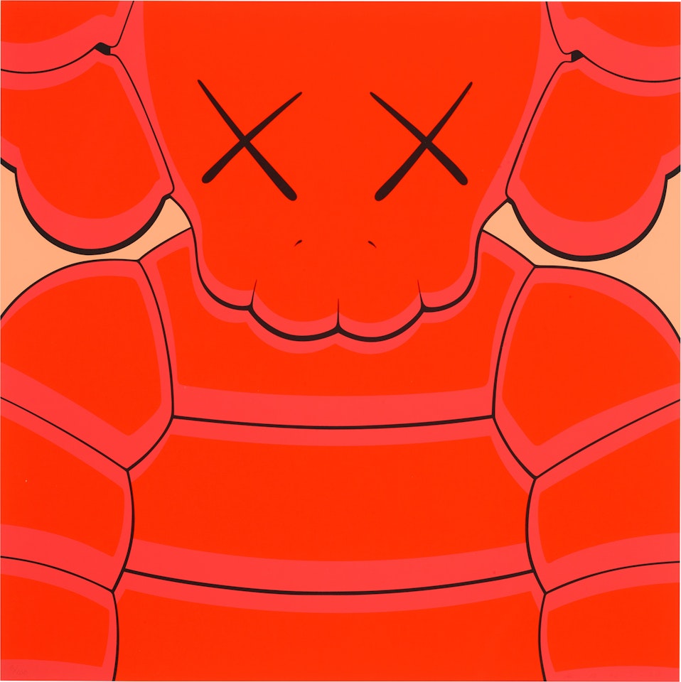 WHAT PARTY (Orange) by Kaws