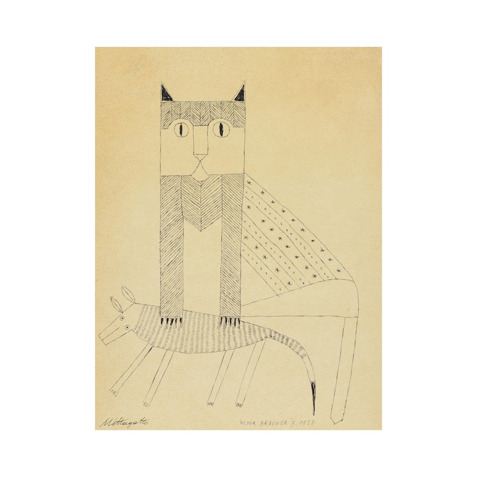 Mittagatto by Victor Brauner
