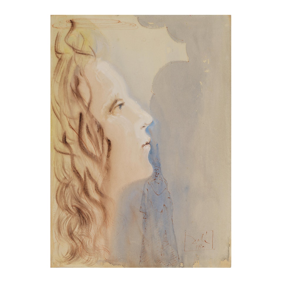 La plus grande beauté de Béatrice by Salvador Dali