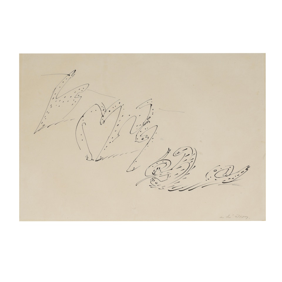 Combat d"Animaux by André Masson