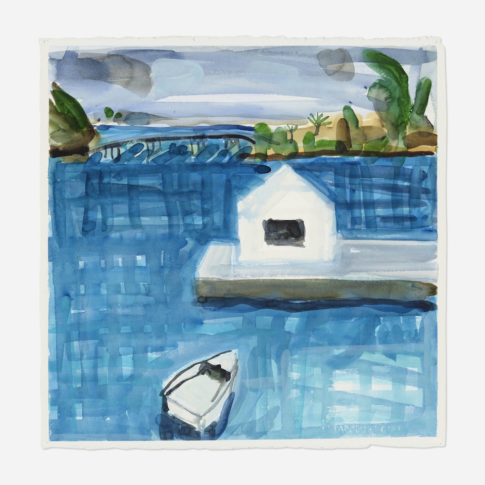 March, Bermuda #W22 by Jennifer Bartlett