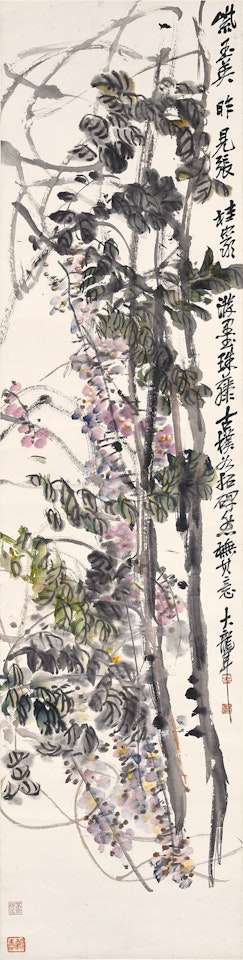 Wisteria by Wu Changshuo