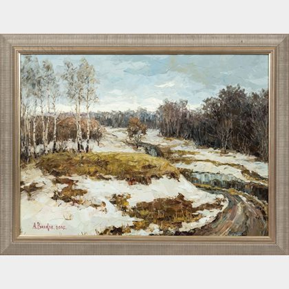 Spring Snow by Russian School