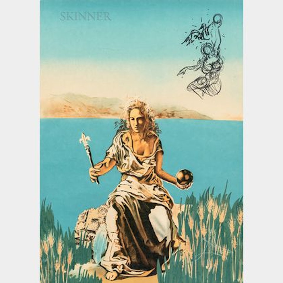 Visions Surrealiste /Suite of Four Works by Salvador Dali