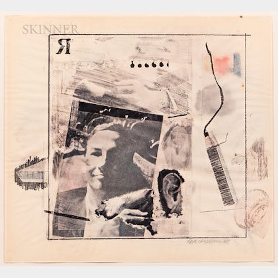 Dawn Gallery Poster by Robert Rauschenberg