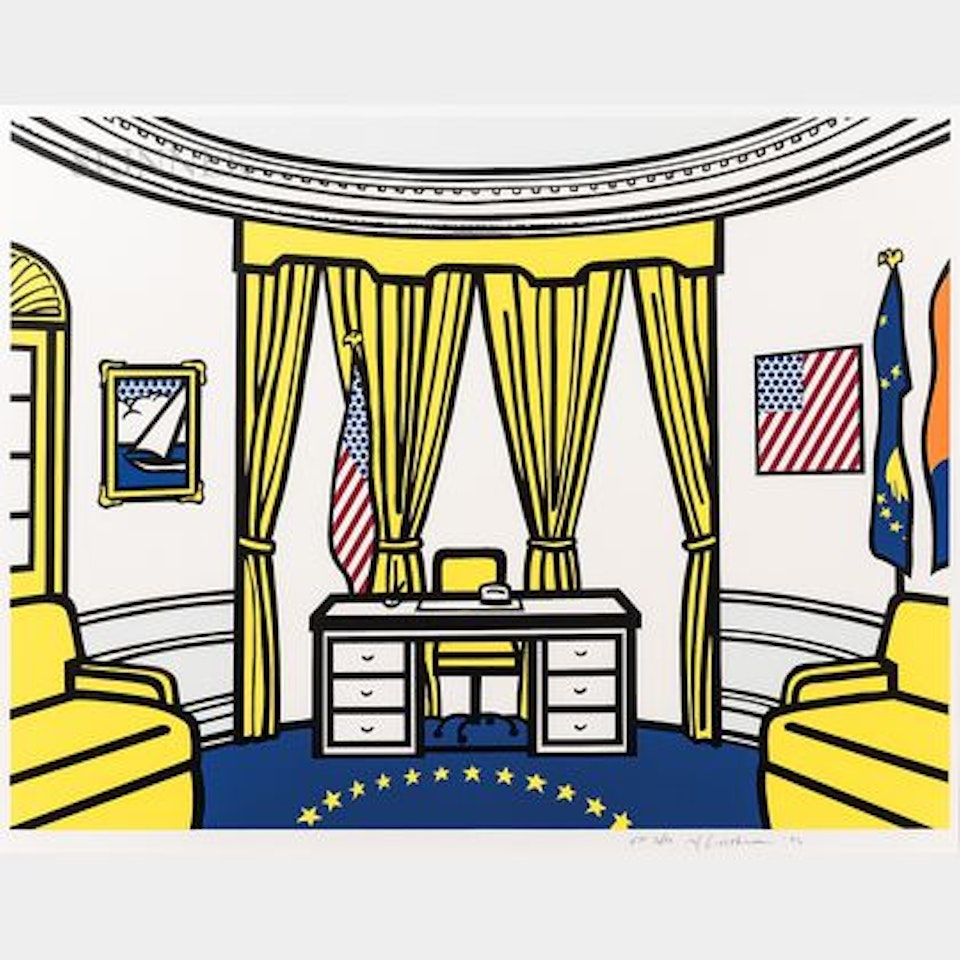 The Oval Office by Roy Lichtenstein