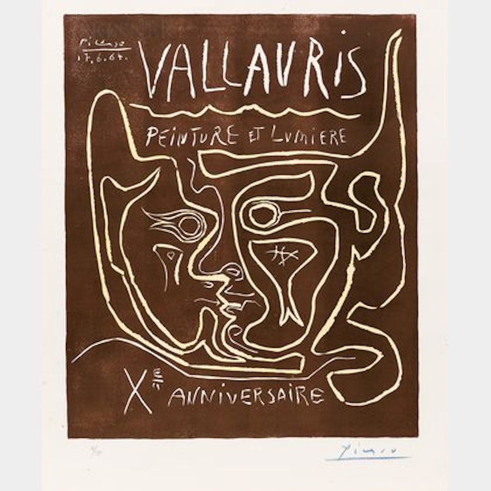 Vallauris Peinture et Lumière Xe Anniversaire by Pablo Picasso