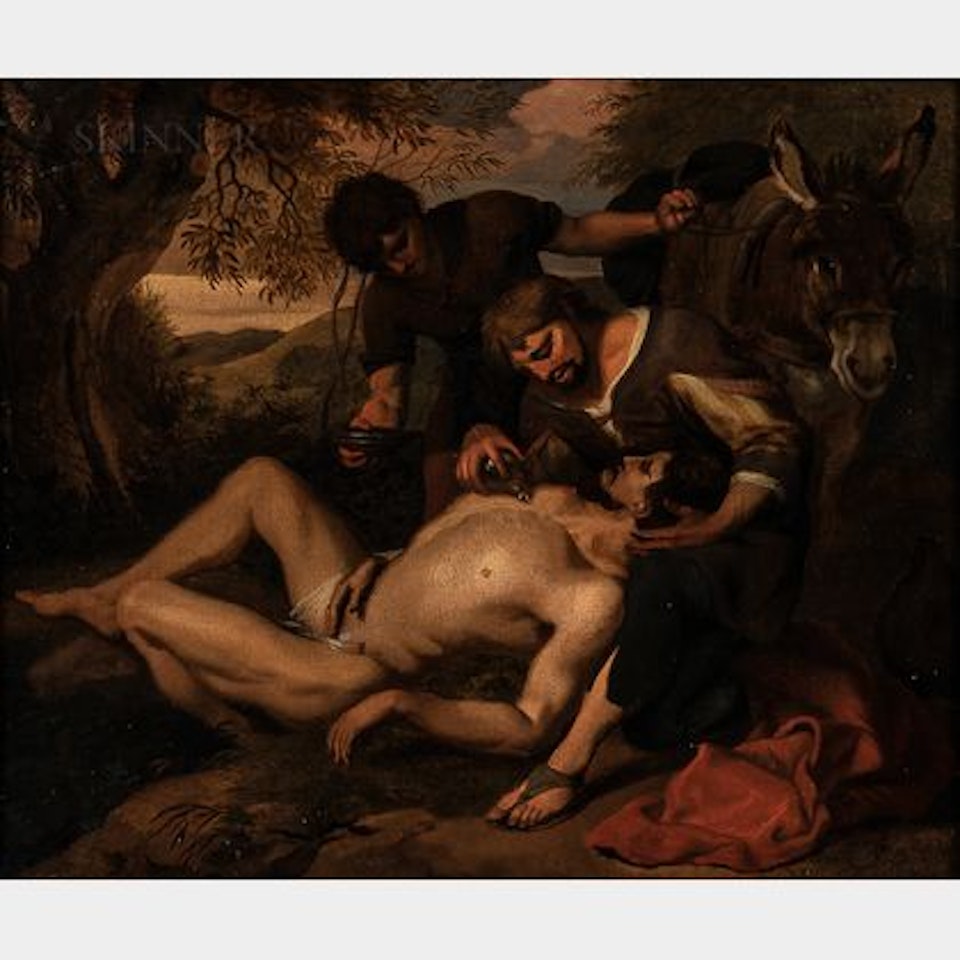 Saints Cosmas and Damian by Continental School