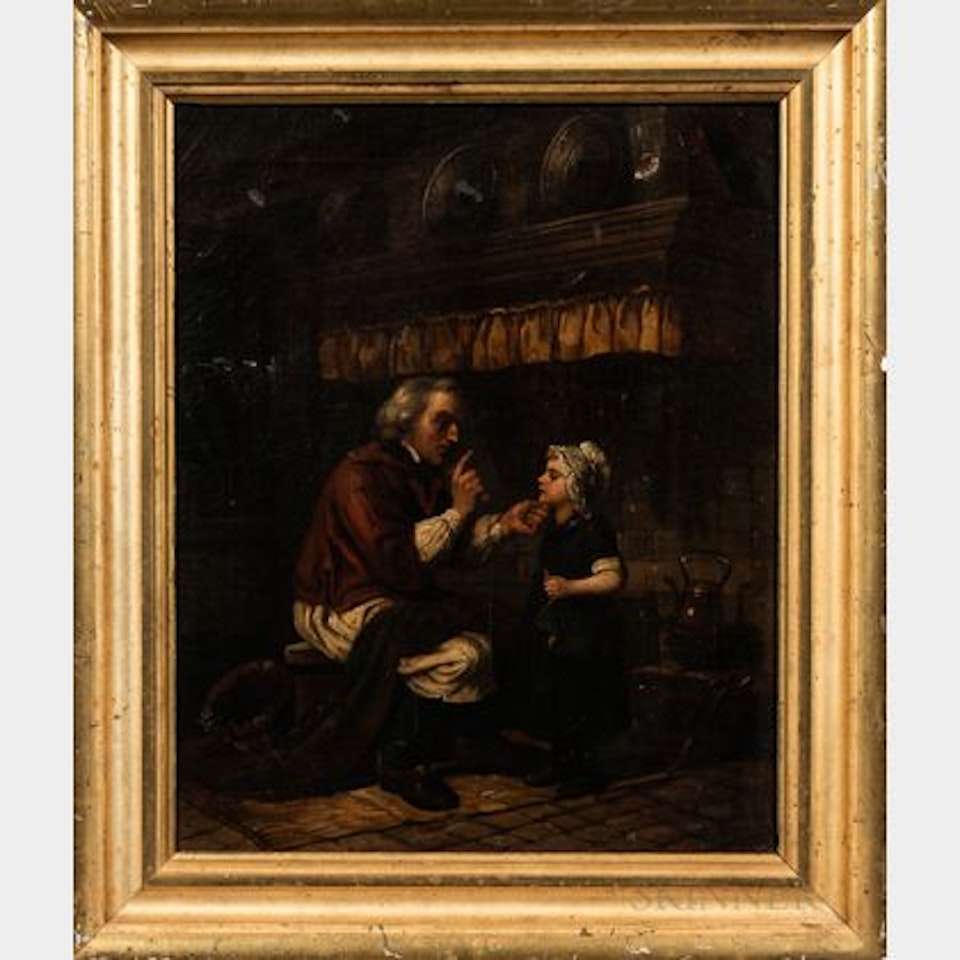 The Reprimand. by Continental School