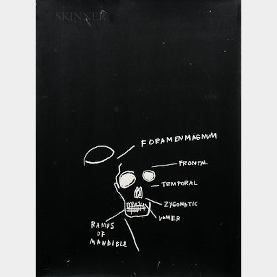 Untitled (Ramus of Mandible) , from the series Anatomy by Jean-Michel Basquiat