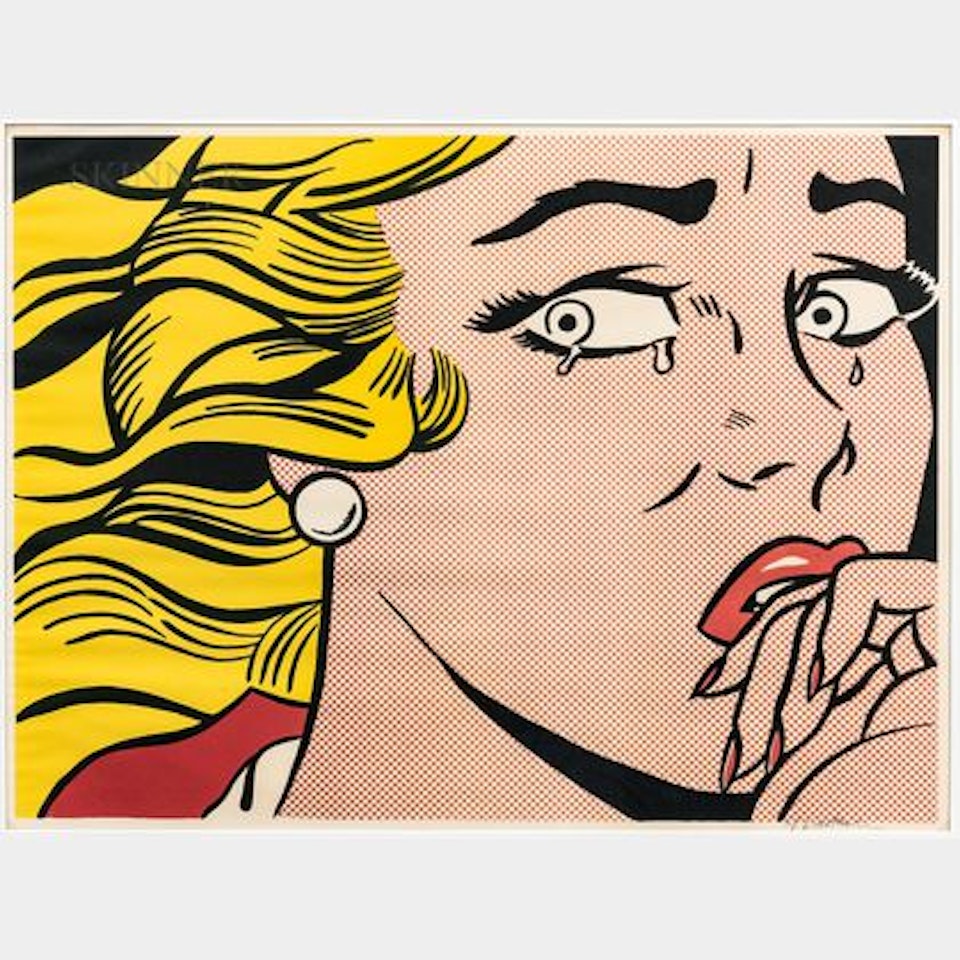 Crying Girl by Roy Lichtenstein