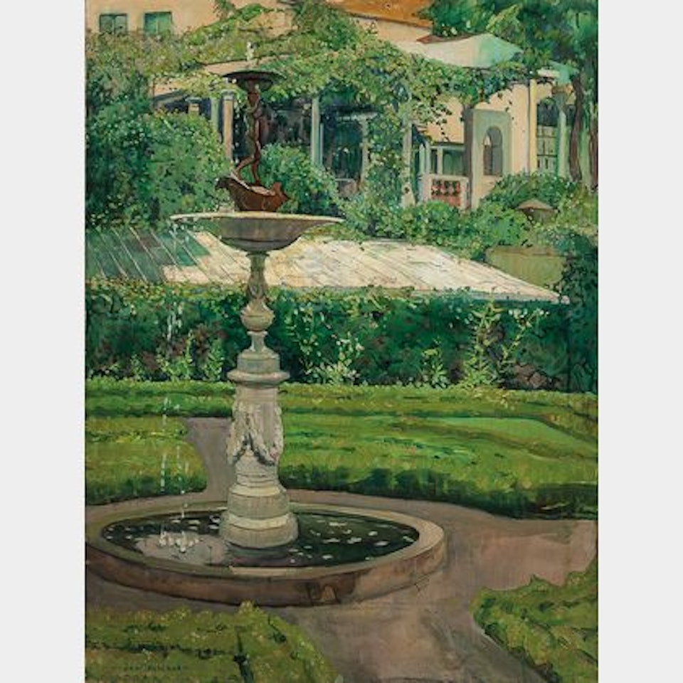 Elihu Vedder Fountain by Jane Peterson