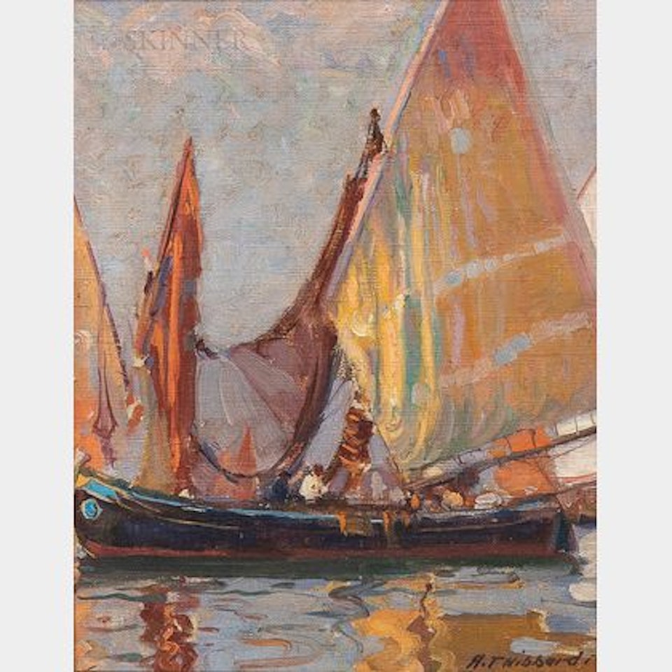 Venetian Sails by Aldro Thompson Hibbard