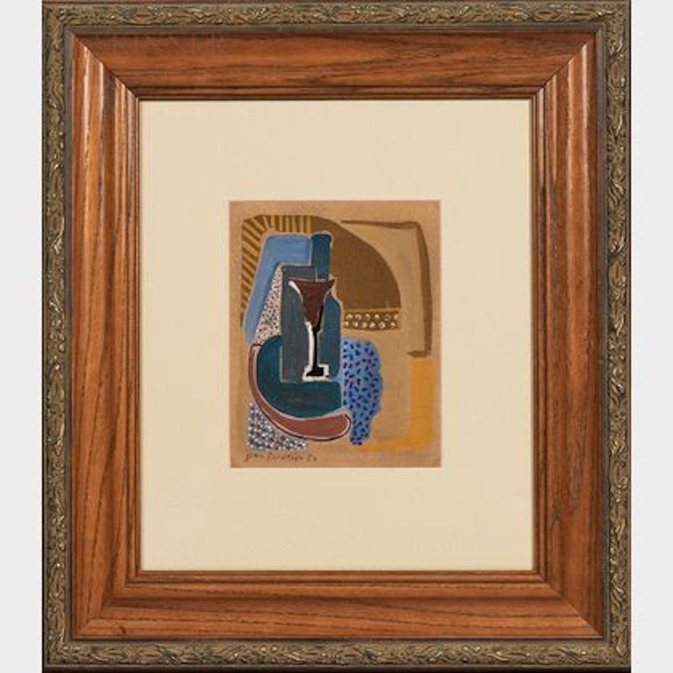 Cubist Still Life by French School