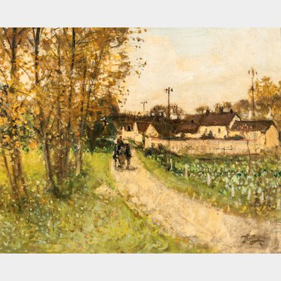 Sur la Route by Pierre Eugène Montezin