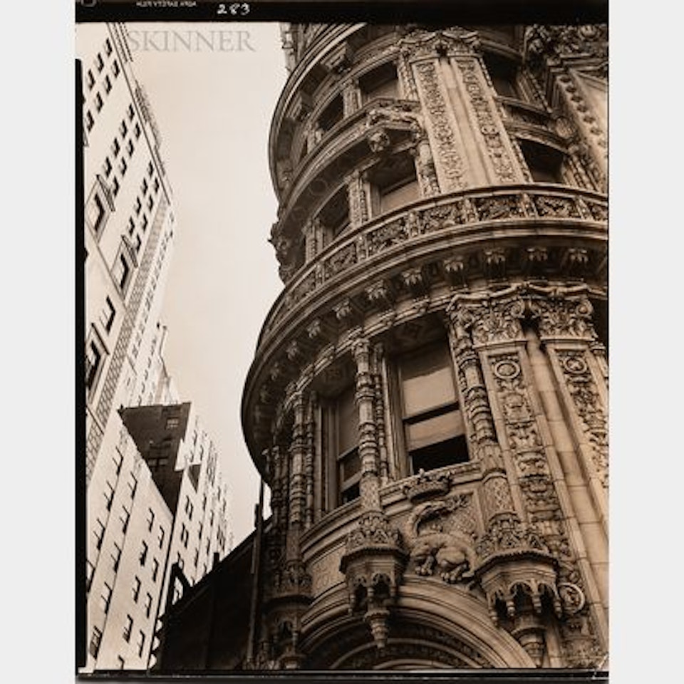 Facade Alwyn Court by Berenice Abbott