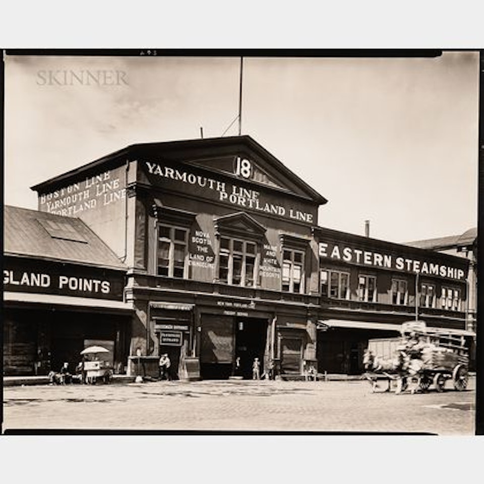 Pier 18, North River by Berenice Abbott