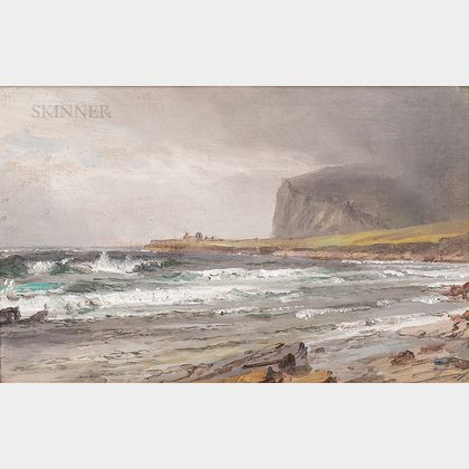 Coastal Study, Approaching Storm by William Trost Richards