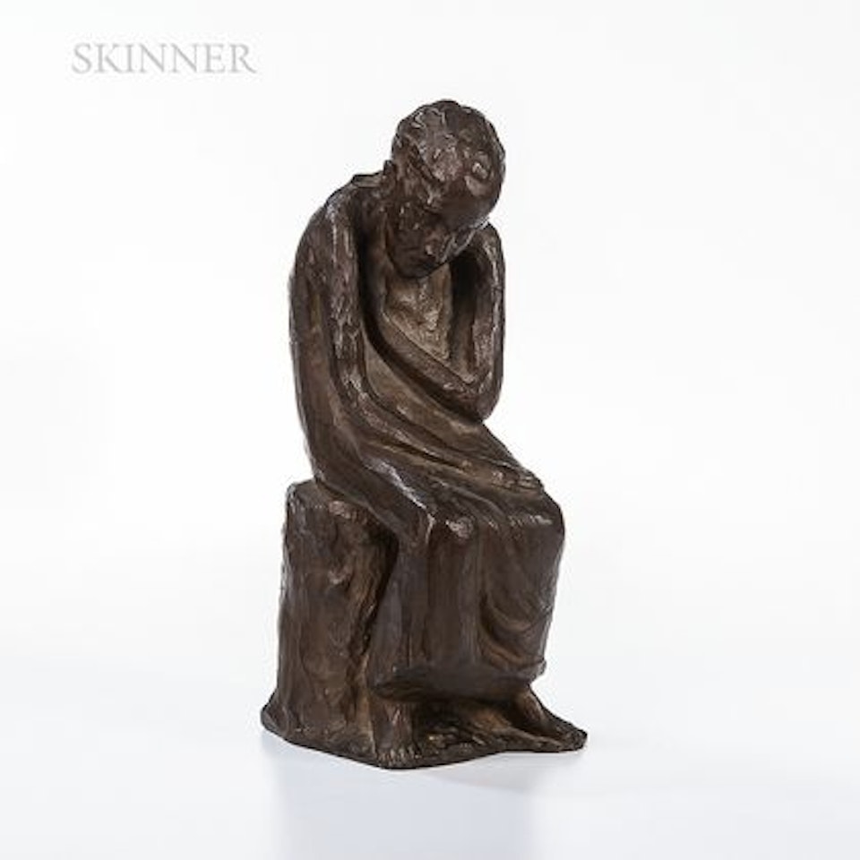 Seated Figure by German School