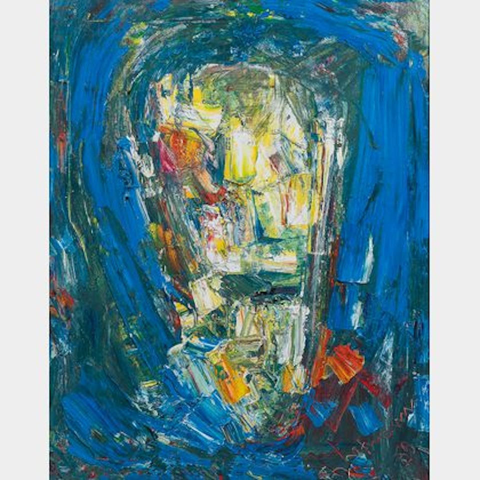 Image in Blue by Hans Hofmann
