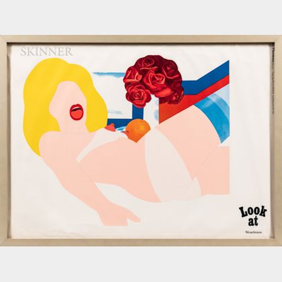 Look At Wesselmann; Exhibition Poster by Tom Wesselmann