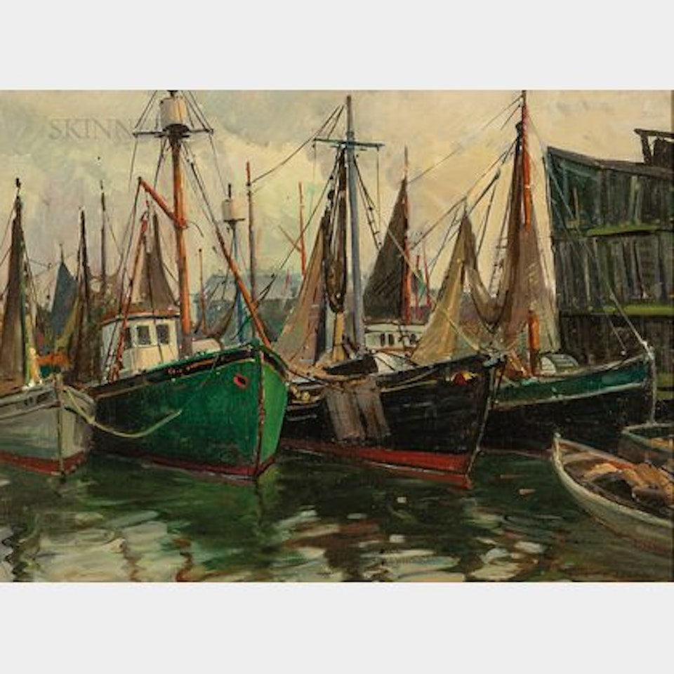 Gloucester Boats by Aldro Thompson Hibbard