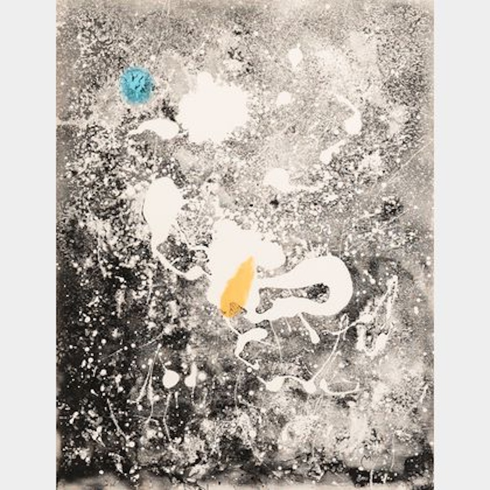 The Red Spot , plate 10 from Album 19 by Joan Miró