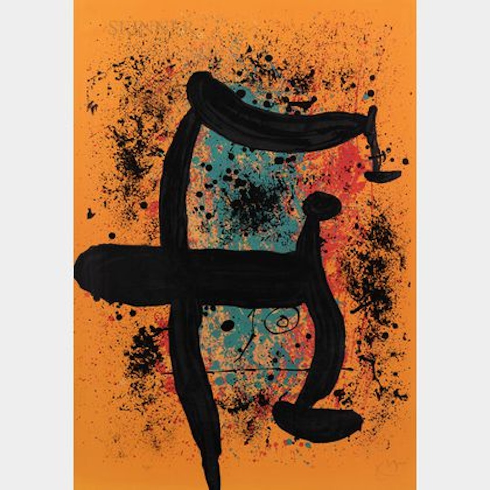Le verdengeur d"oranges by Joan Miró