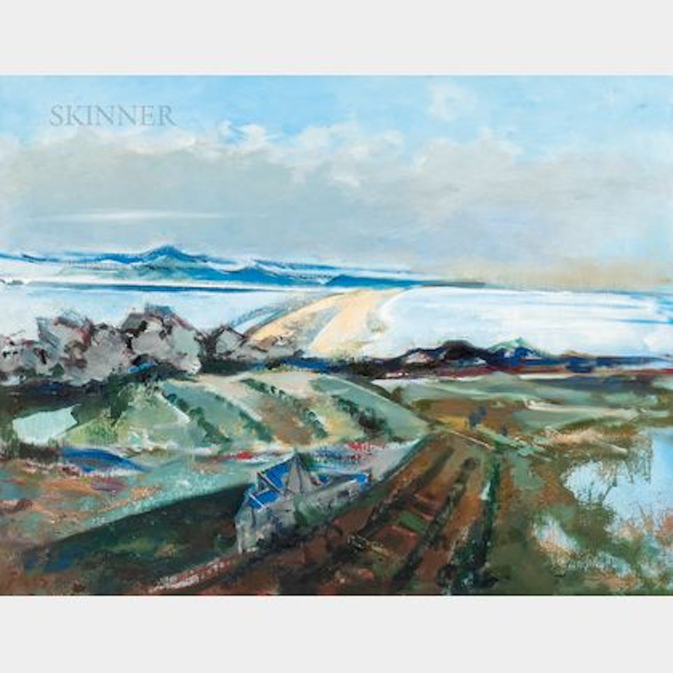Distant Landscape by Joseph Floch