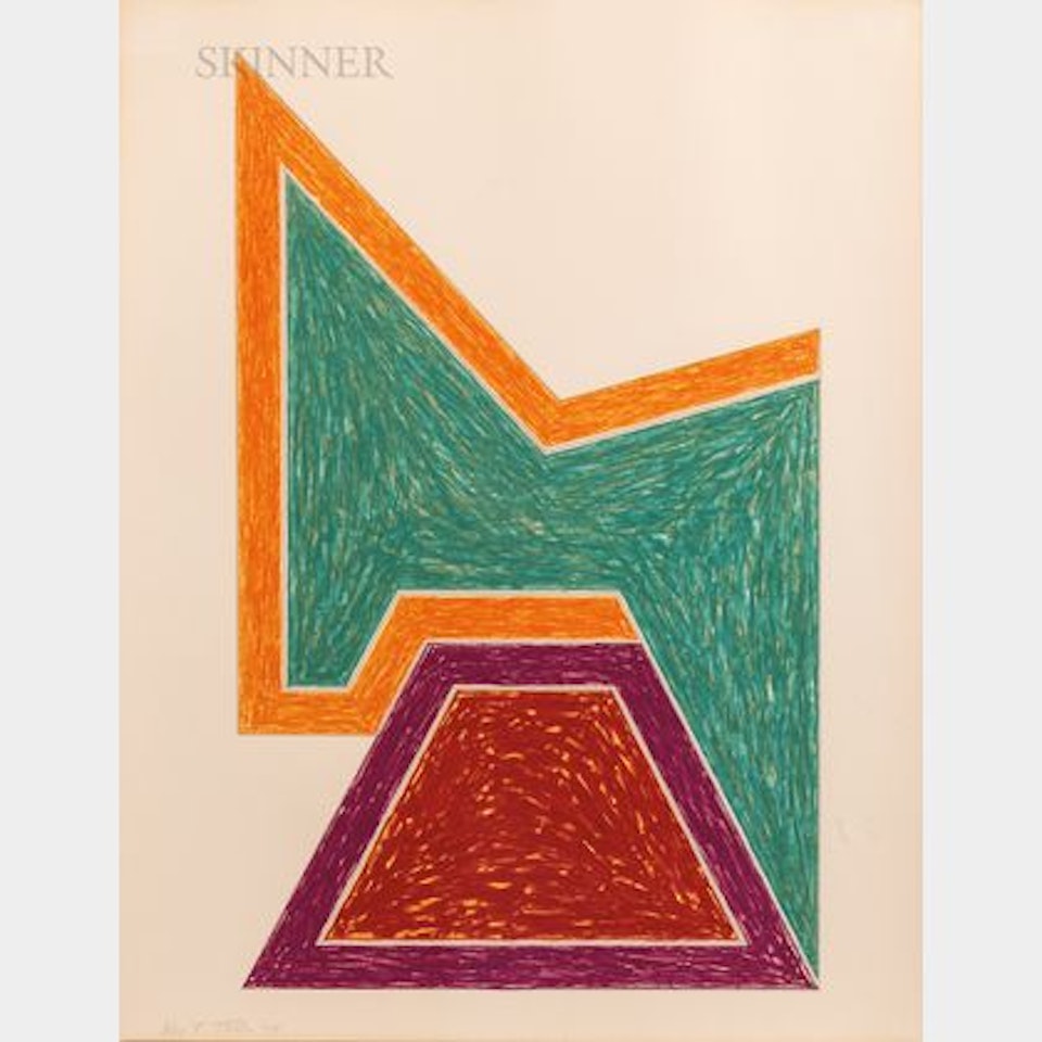 Wolfeboro , from the series; Eccentric Polygons by Frank Stella