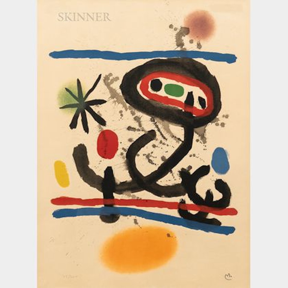 Affiche pour l"exposition "Miró" Galerie Maeght, Paris by Joan Miró