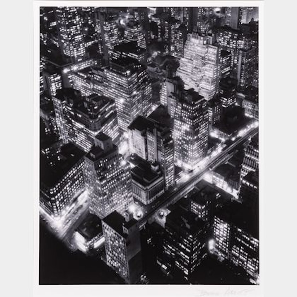 New York at Night by Berenice Abbott