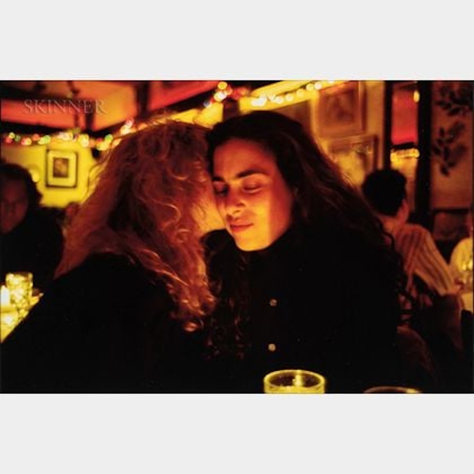 Lynette and Donna at Marion"s Restaurant by Nan Goldin