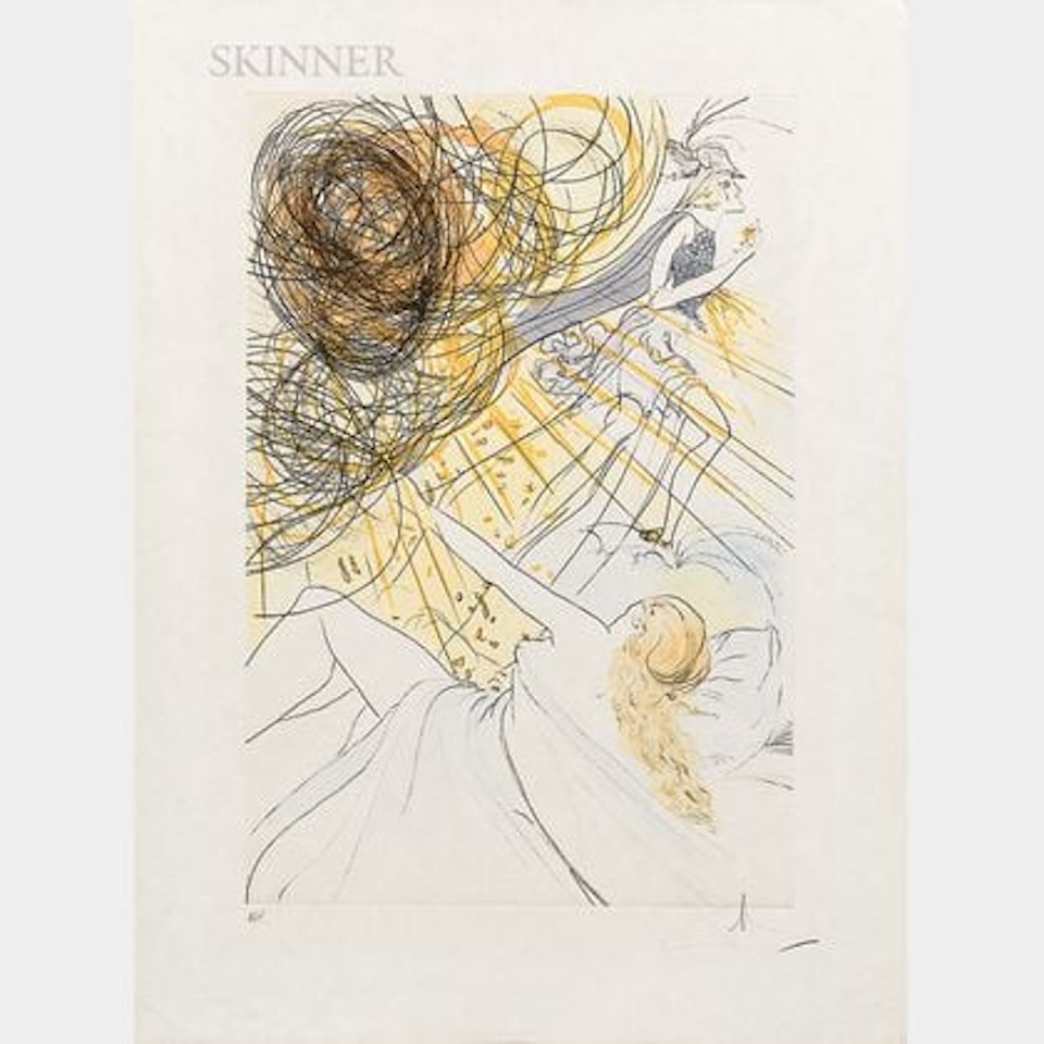 Hommage à Mercure by Salvador Dali