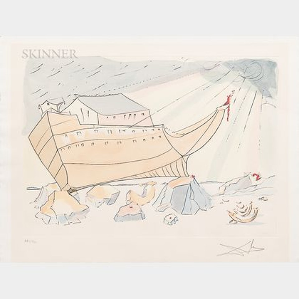 Noah"s Ark , from the suite Our Historical Heritage by Salvador Dali