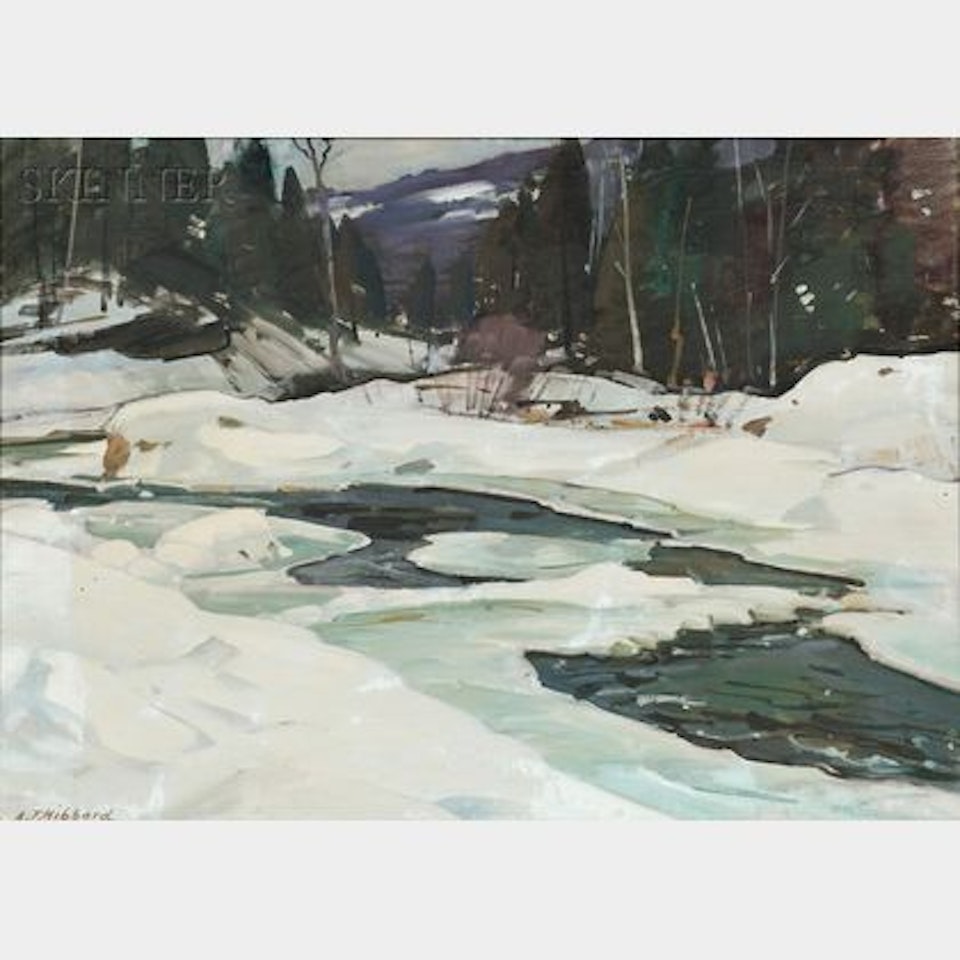 Brook (N. Derry) by Aldro Thompson Hibbard